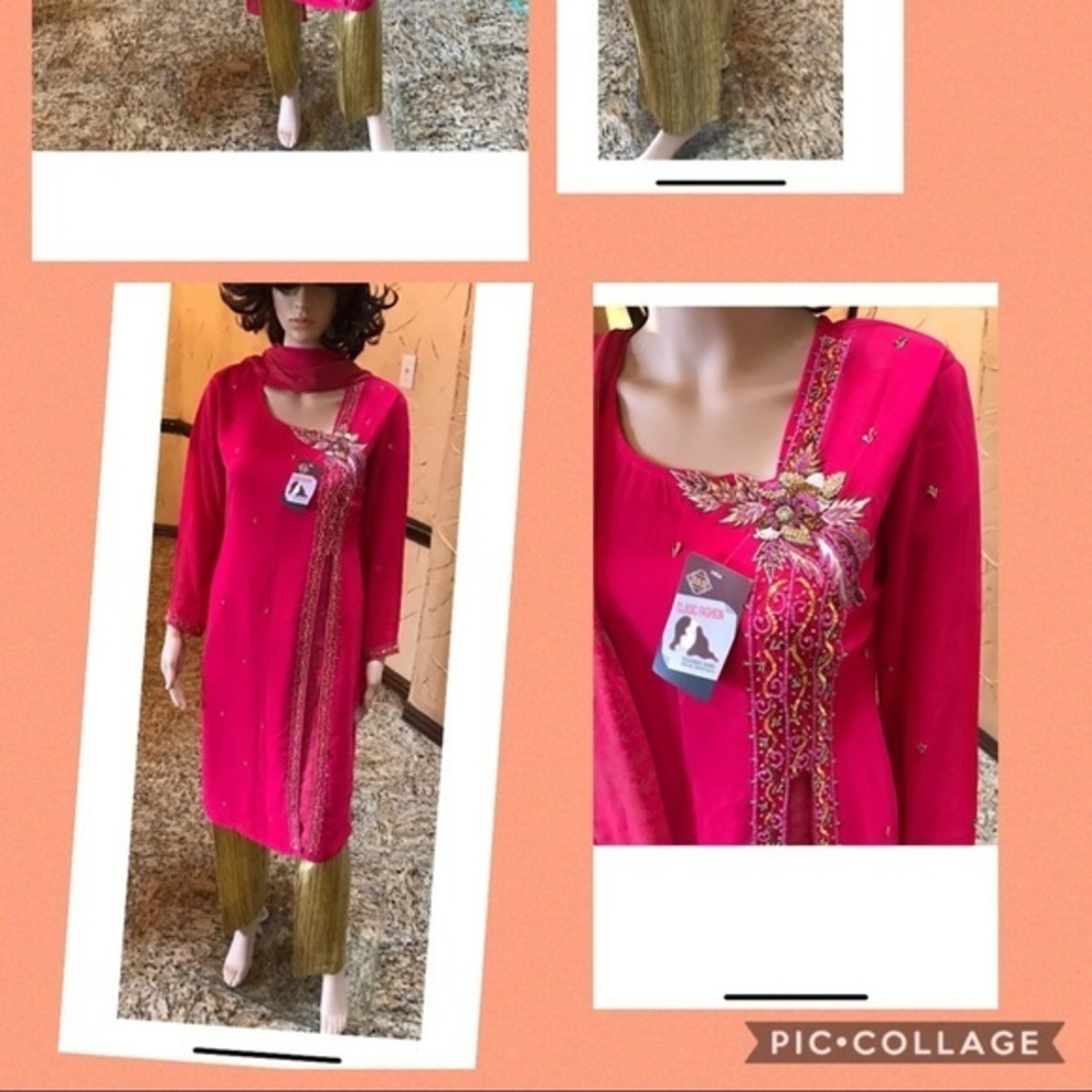 Indian Pakistani women’s anarkali dress size med